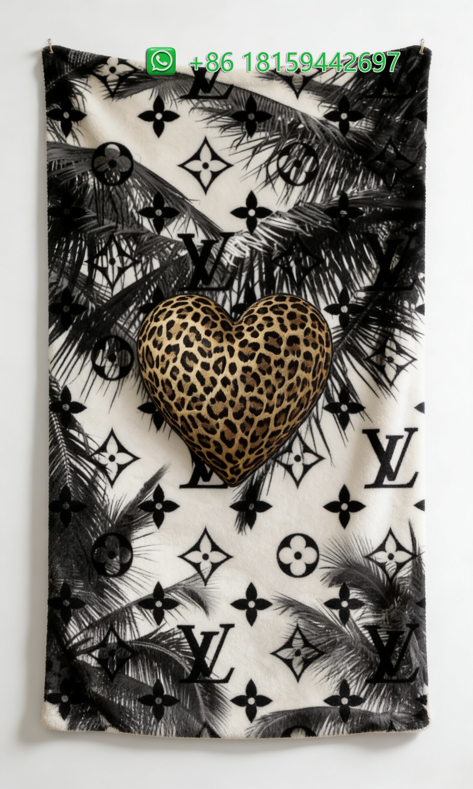 Louis Vuitton Throw Blankets